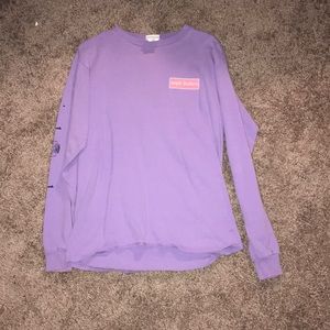 Simply Southern Purple long sleeve tee
